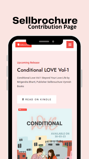 Android application Sellbrochure Contribution screenshort