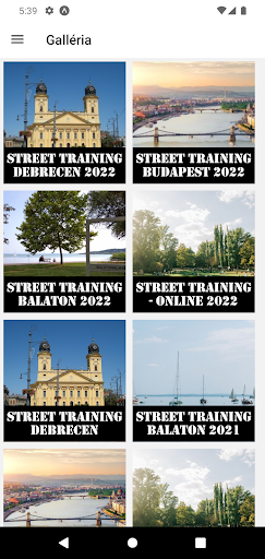 Street Training Screen 3