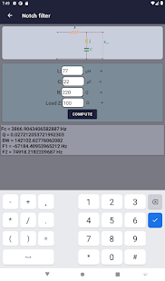 Filter calculator - RC RL RLC & active filter