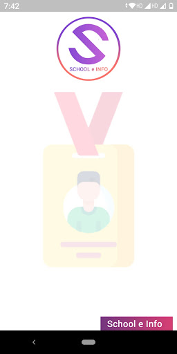 Android application idcard schooleinfo screenshort