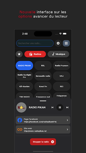 Radio FM La Réunion 974 - Actu Screen 3