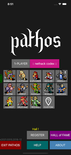 Pathos: Nethack Codex Mod + Apk(Unlimited Money/Cash) screenshots 1