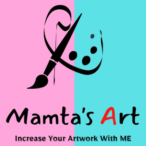 Mamtas Art drawing Class logo