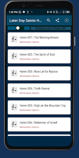 Later Day Saints Hymnal Screen 2
