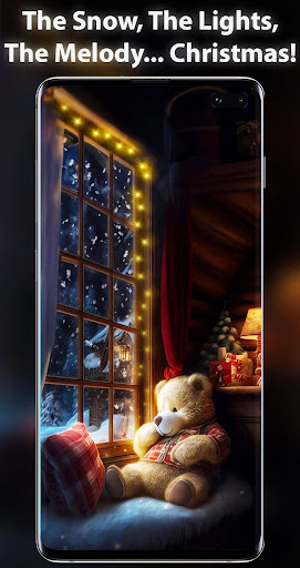 Android application Christmas Live Wallpaper screenshort