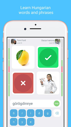 Android application Learn Hungarian - LinGo Play screenshort