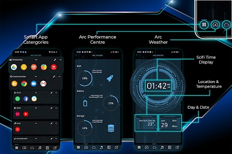 ARC Launcher® 2021 & 4D-Design Screenshot