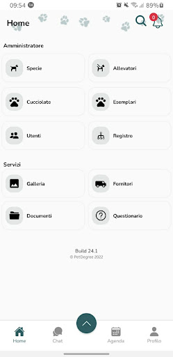 Android application PetDegree screenshort