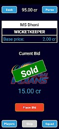 IPL Auction Game