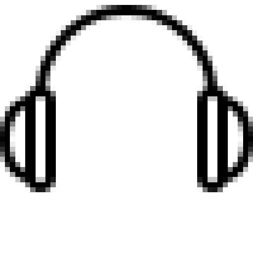 Type of headphones logo