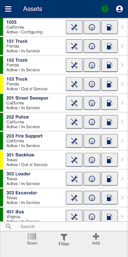 Android application Dossier screenshort