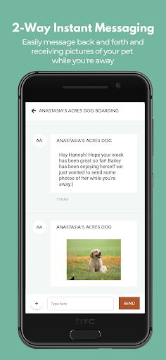 Screenshot of Anastasia's Acres Dog Boarding