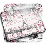 Pink Rose Paris Keyboard icon