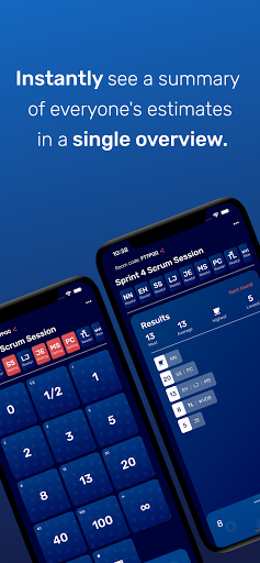 Scrum Poker Rooms. Screen 3