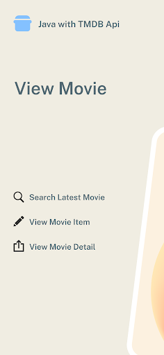 Android application Java TMDB screenshort