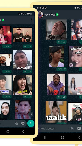 Meme Lucu Animasi WA Sticker