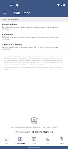 FBC Mortgage: Simple Loan Screen 2