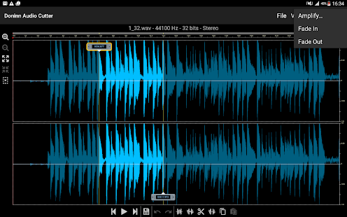 Doninn Audio Cutter Captura de pantalla