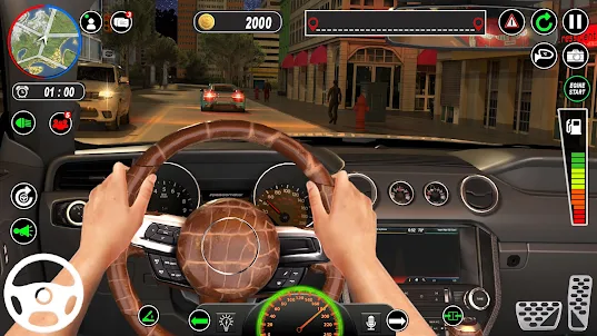 자동차 운전 학교 시뮬레이터 택시 게임 3D