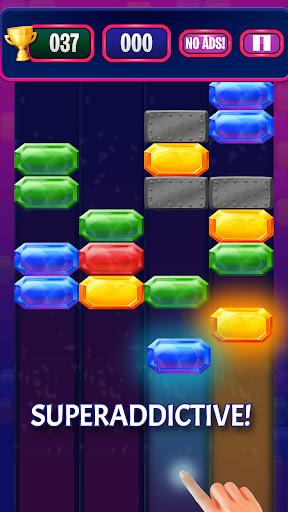 Android application Jewel Shooter: Block Blaster screenshort