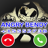 Fake Angry Bendy Ink Machine Call Prank icon