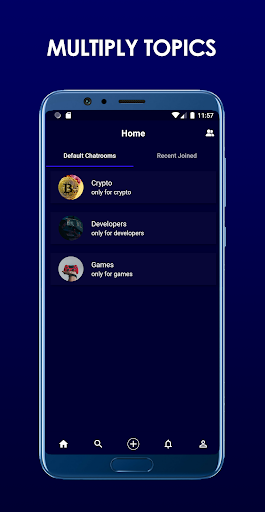 Android application Babylo - Group Chat screenshort