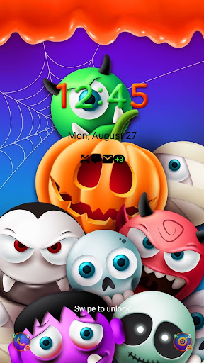 Halloween Monster - Wallpaper Screen 2