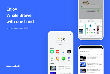 Naver Whale Browser Screenshot