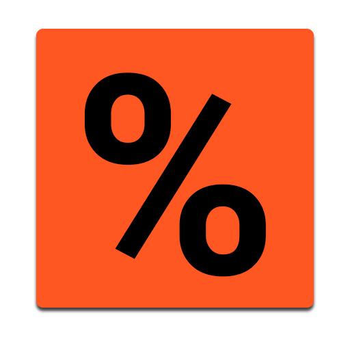 Basic Percentage Calculator 1.3 Icon