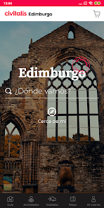 Screenshot 1 Guía de Edimburgo de Civitatis android