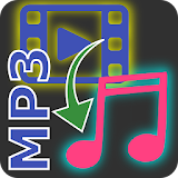 Video to mp3, mp2, aac or wav. Batch converter icon