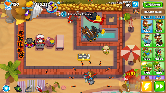 ภาพหน้าจอของ Bloons TD 6