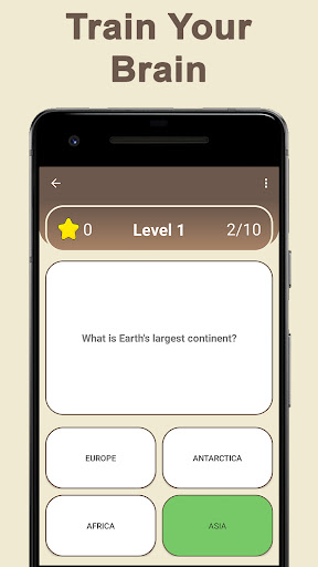 Trivia Game: General Knowledge Screen 3