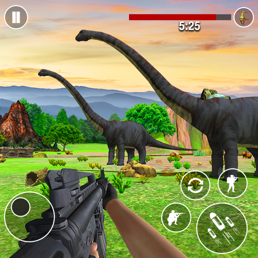 Download do APK de jogos offline de tiro dinosaur para Android