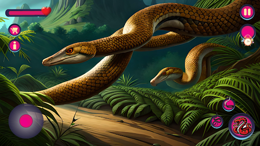 Imágen 1 Wild Snake Anaconda Cobra Game android