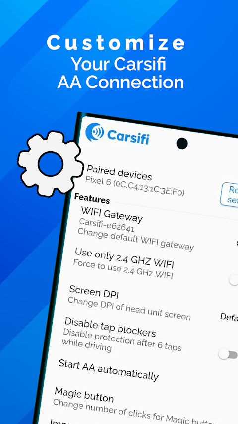 Carsifi Wireless Android Autoのおすすめ画像2