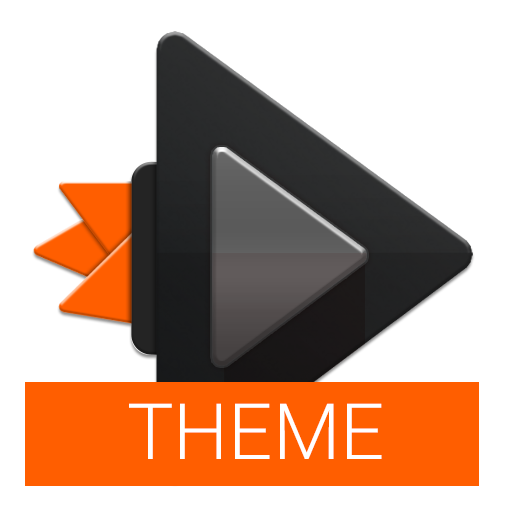 Dark Orange Theme  Icon