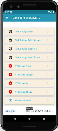 Canlı Türk Tv Dünya Tv Screen 2