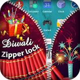 Diwali Zipper Lock icon