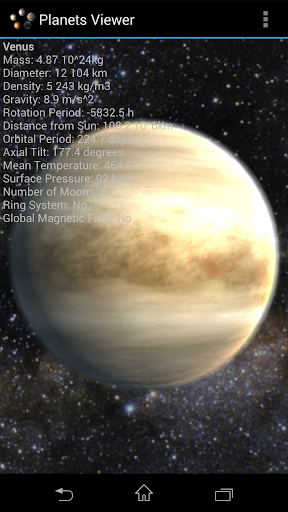 Planets Viewer Screen 2