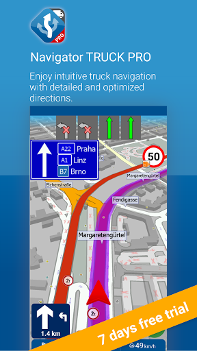 MapFactor Navigator Truck Pro 7.2.39 screenshots 1