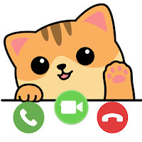 Cute Cat Fake Video Call