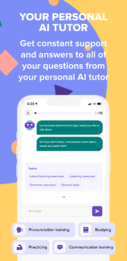 Screenshot of Speakly: Learn Languages Fast
