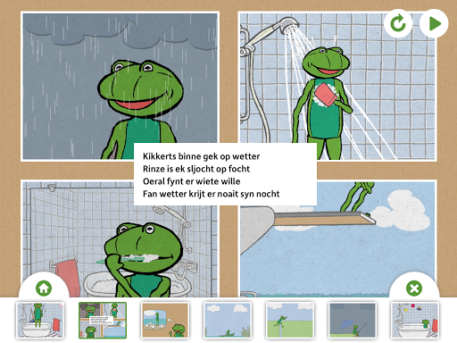 Rinze is gek op wetter