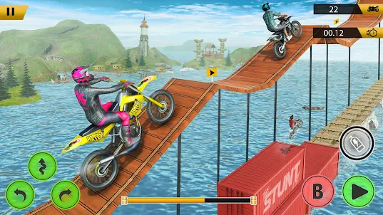 Bike Stunt Games: Offline Race