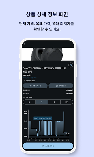 PriceGuard - 쇼핑몰 가격 추적 알림 서비스 Screen 3
