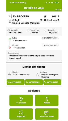 Inroute Turismo Screen 2