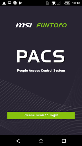 Android application PACS screenshort