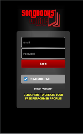 Android application Songbooks Online V2 screenshort