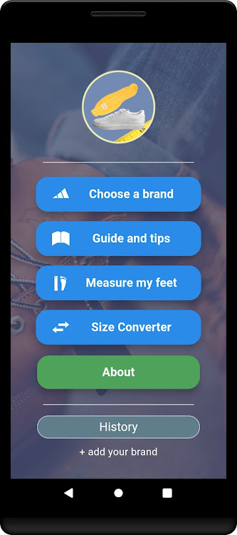 Shoe Size Meter Pro - New - (Android)